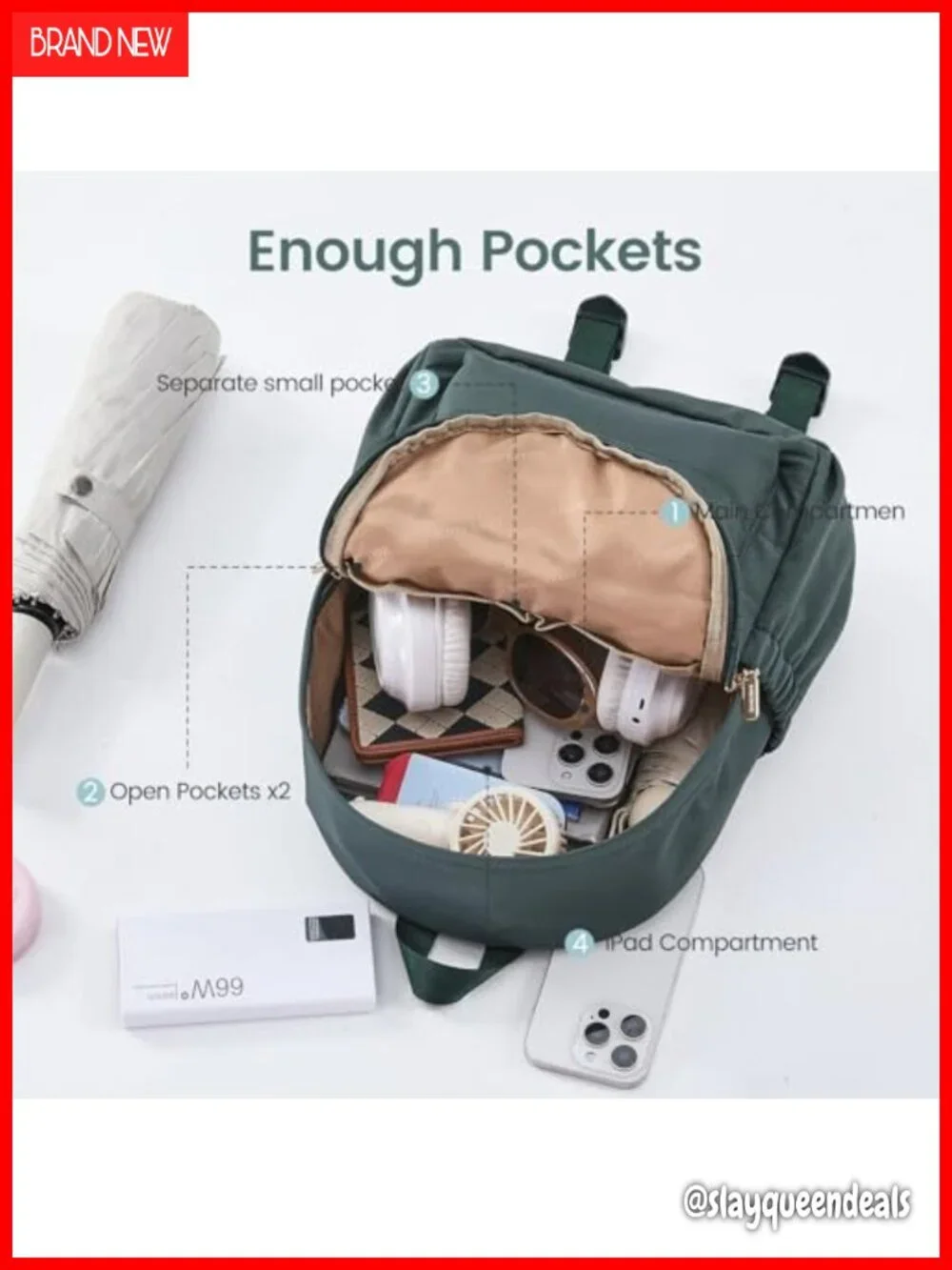 Mini Puffer Backpack Purse, Lightweight Quilted Nylon Daypack with Anti-Theft